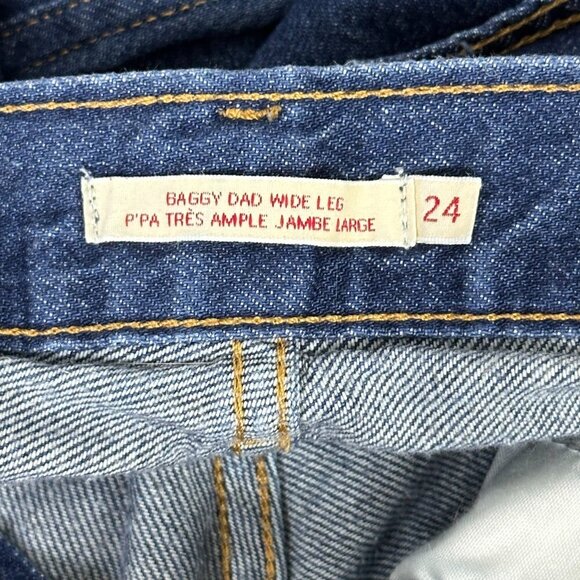 Levi's Baggy Dad Wide Leg Premium Denim Jeans - Picture 5 of 16